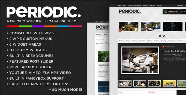 Periodic - WP Premium Magazine Theme