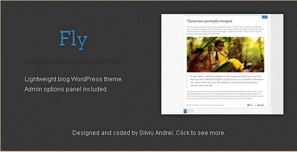 Fly - Lightweight WordPress Blog Theme