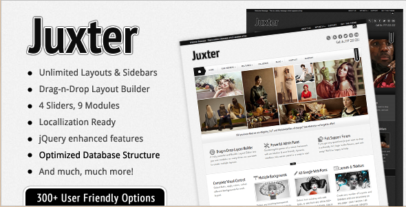 Juxter - Powerfully Elegant WordPress Theme