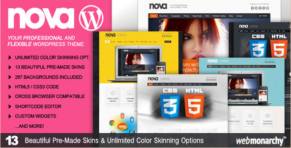 Nova - Professional and Flexible WordPress Theme
