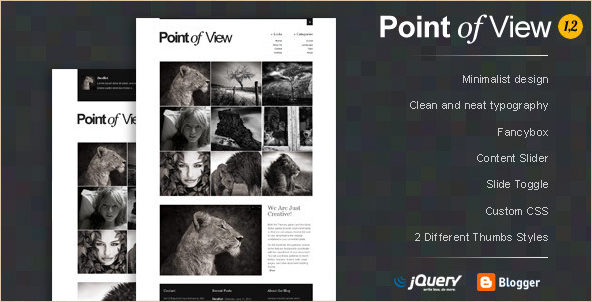 Point of View - Blogger Template