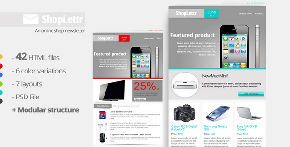 ShopLettr - Online Shop Newsletter