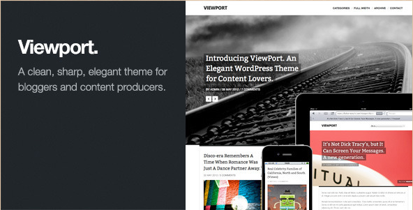 Viewport - Responsive Magazine WordPress Theme
