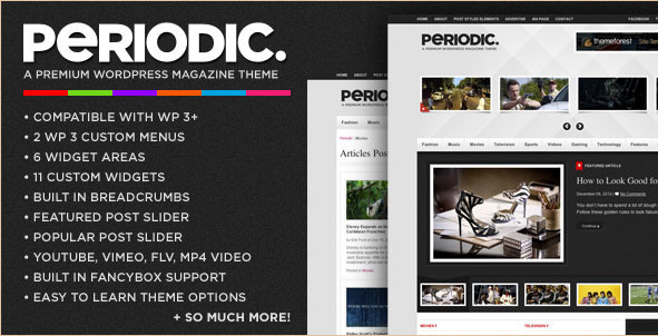 Periodic - Premium WordPress Magazine Theme