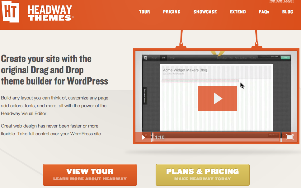 Headway Themes - Drag and Drop Theme Builder