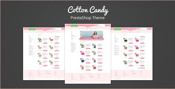 Cotton Candy - PrestaShop Theme