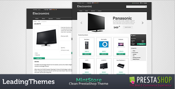 Mint Store - PrestaShop Premium Template