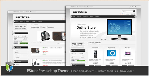 eStore - Premium PrestaShop Template