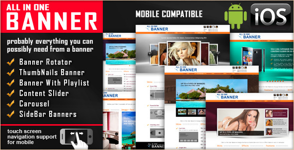 jQuery Banner Rotator, Silder, and Carousel