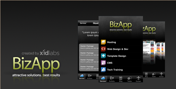 BizApp - Titanium Development App