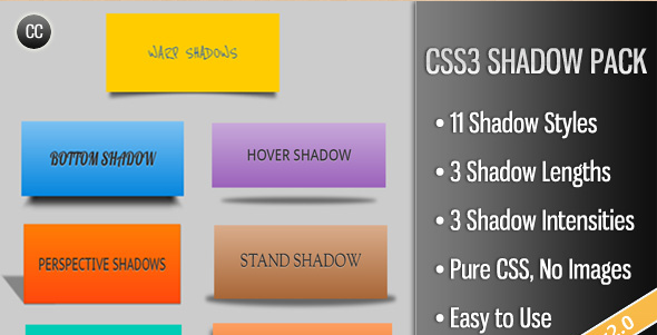 CSS3 Shadow Pack