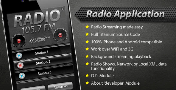 Radio Streaming - iOS Radio App