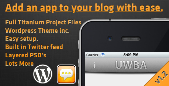 Universal WordPress Blog App