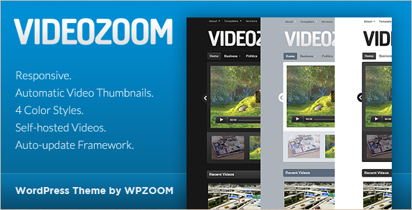 Videozoom - WordPress Video Theme