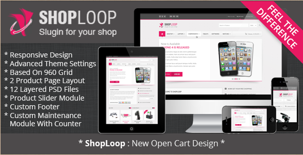 Shoploop - HTML5 OpenCart Theme