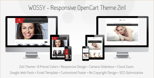 WOSSY - Responsive OpenCart Theme