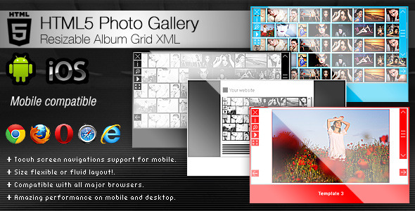 HTML5 Fullscreen Gallery
