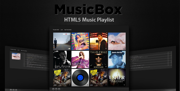 MusicBox - HTML5 Music Player