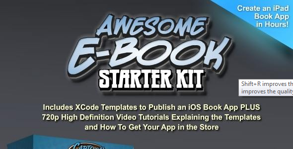 iOS EBook Starter Kit with Video Guide Tutorials
