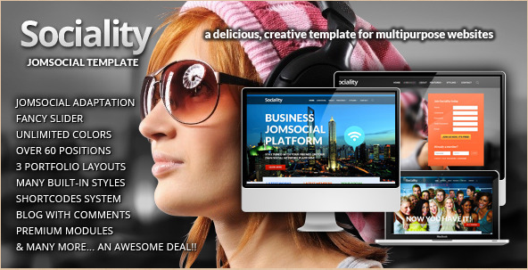 Discover 20 new Joomla Templates for 2012